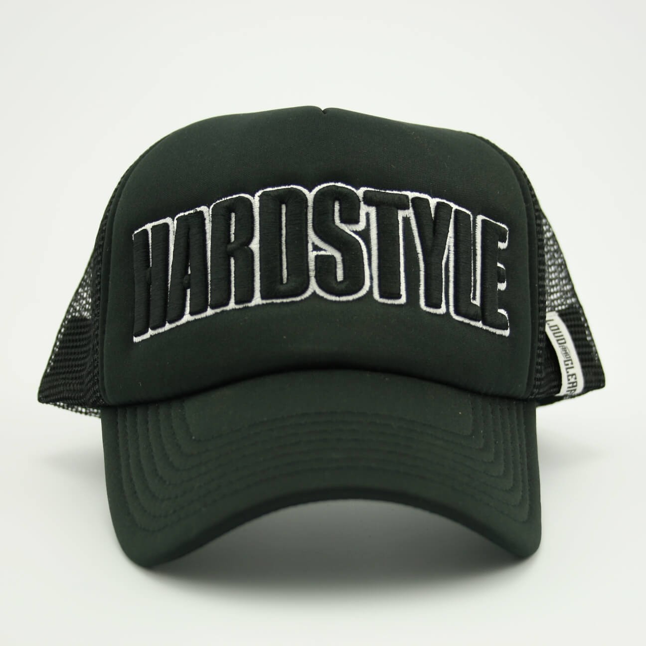 hardstyle trucker cap wit zwart