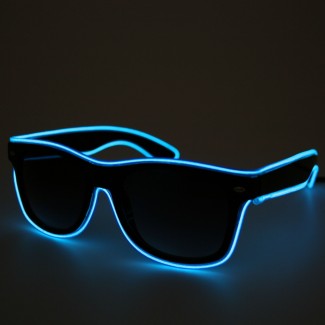 LED bril donker blauw