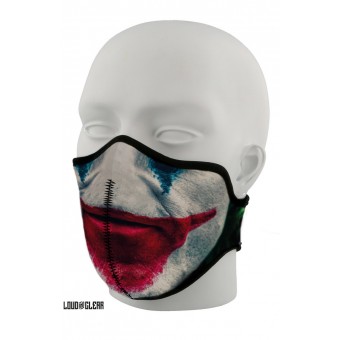 Joker Mondkapje Mondmasker Gezichtsmasker Wasbaar Met Print - Zwart