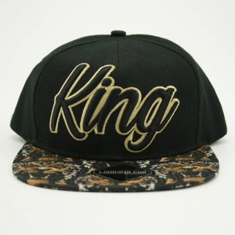 King cap snapback zwart